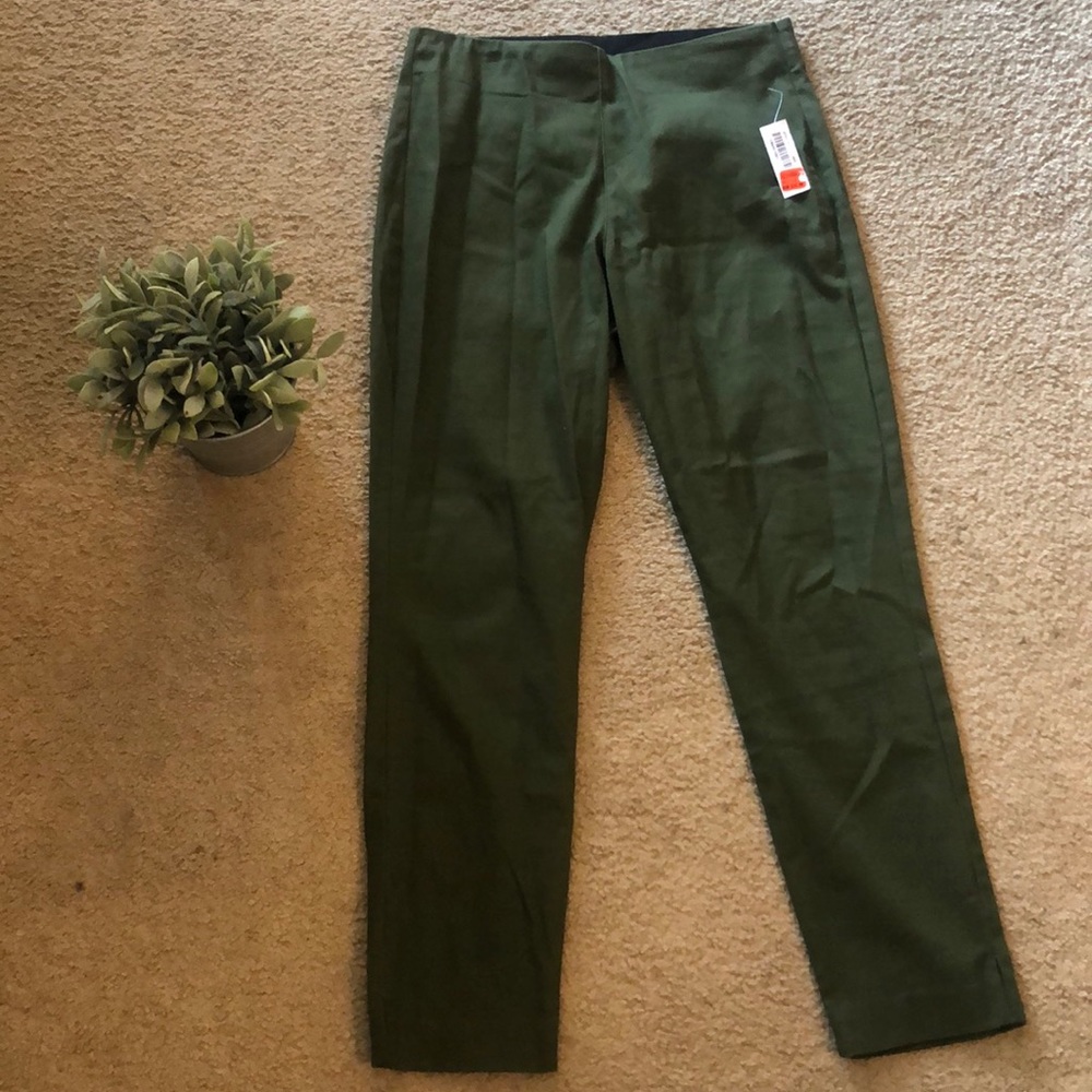 OLD NAVY Green Side Zip Work Pants